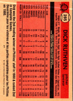 1981 O-Pee-Chee Dick Ruthven #285