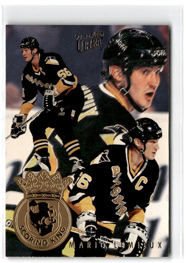 1994 Ultra Scoring Kings Mario Lemieux #5