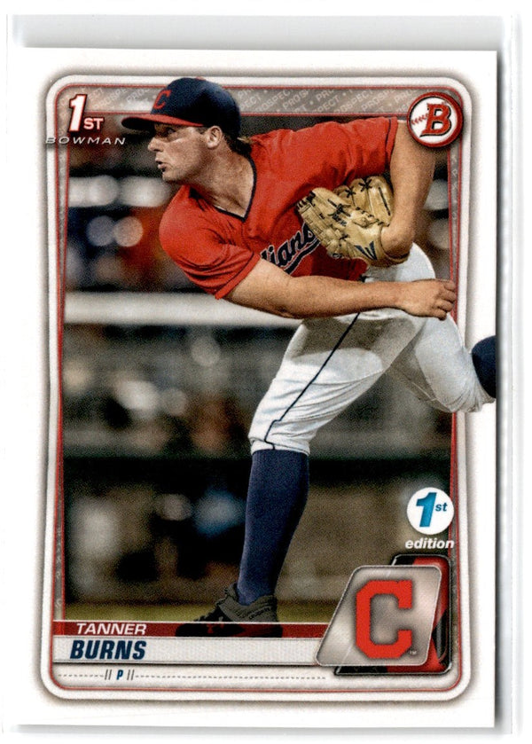 2020 Bowman Draft 1st Edition Tanner Burns #BD-115