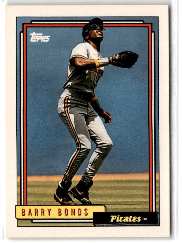 1992 Topps Gold Barry Bonds #380