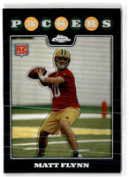 2008 Topps Chrome Refractors Matt Flynn #TC177