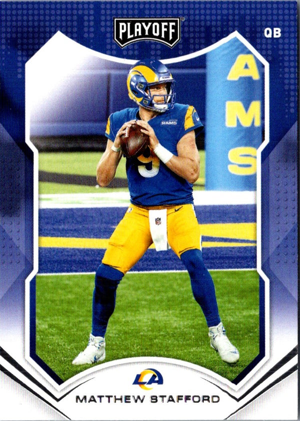 2021 Panini Playoff Matthew Stafford #182