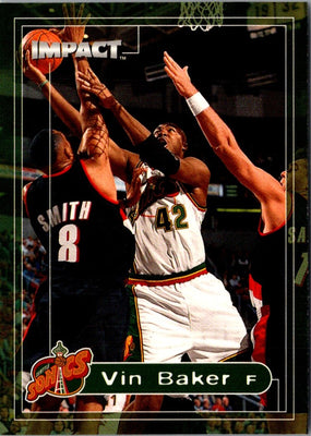 1999 SkyBox Impact Vin Baker #116