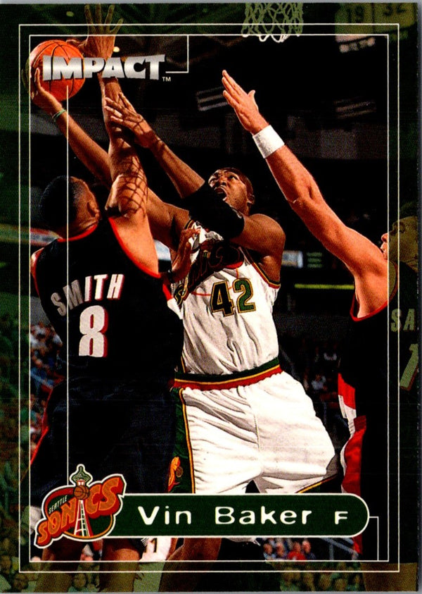 1999 SkyBox Impact Vin Baker #116