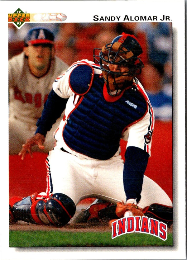 1992 Upper Deck Sandy Alomar Jr. #156