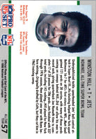 1990 Pro Set Super Bowl 160 Winston Hill #57