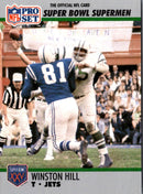 1990 Pro Set Super Bowl 160 Winston Hill