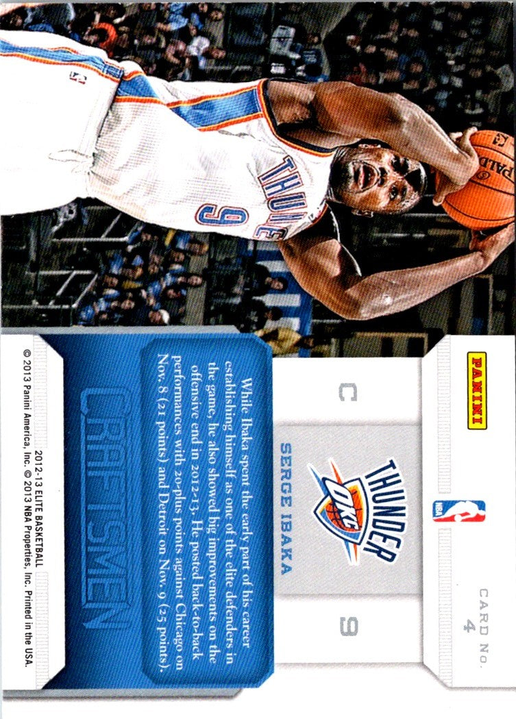 2013 Panini Crusade Blue Serge Ibaka