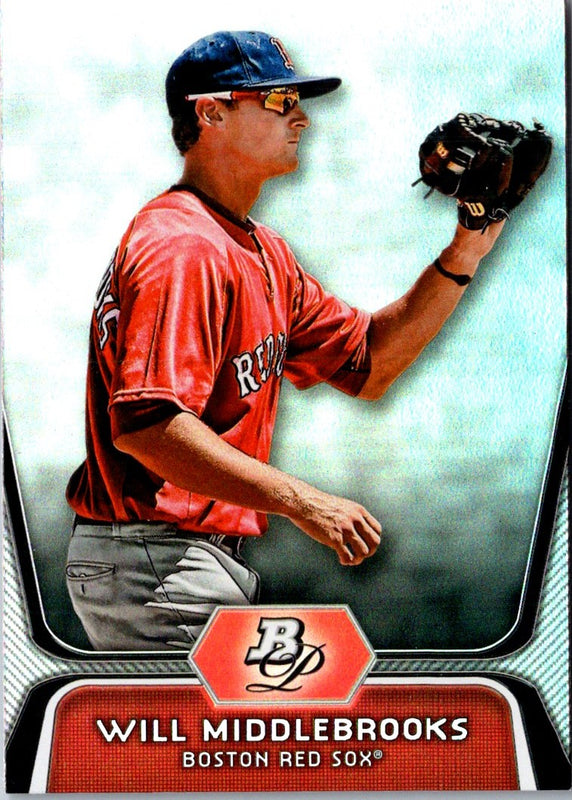 2012 Bowman Platinum Prospects Will Middlebrooks #BPP26