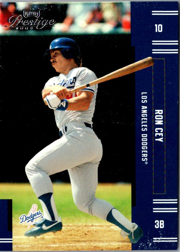 2005 Playoff Prestige Ron Cey #186