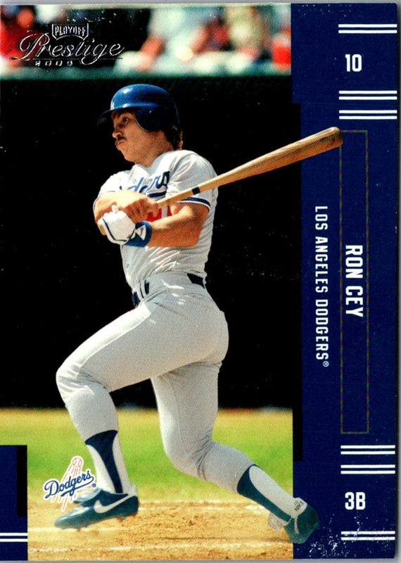 2005 Playoff Prestige Ron Cey #186