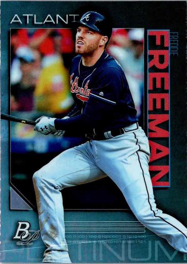 2020 Bowman Platinum Freddie Freeman #16