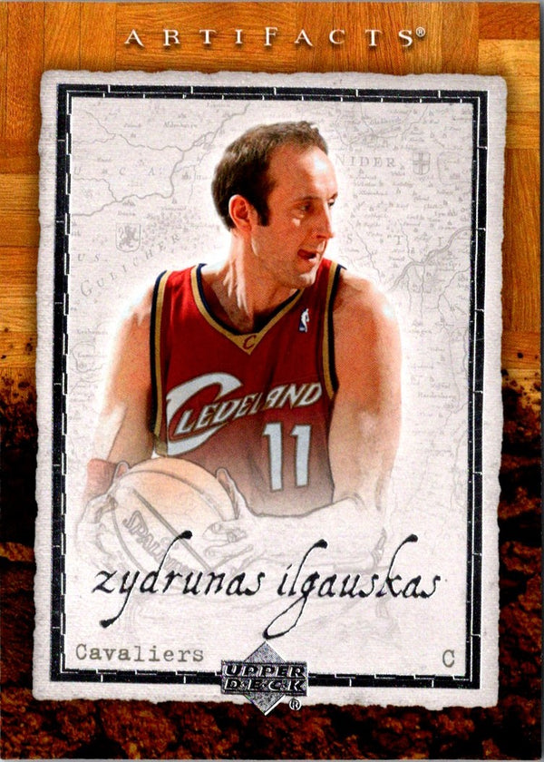 2007 Upper Deck Artifacts Zydrunas Ilgauskas #18