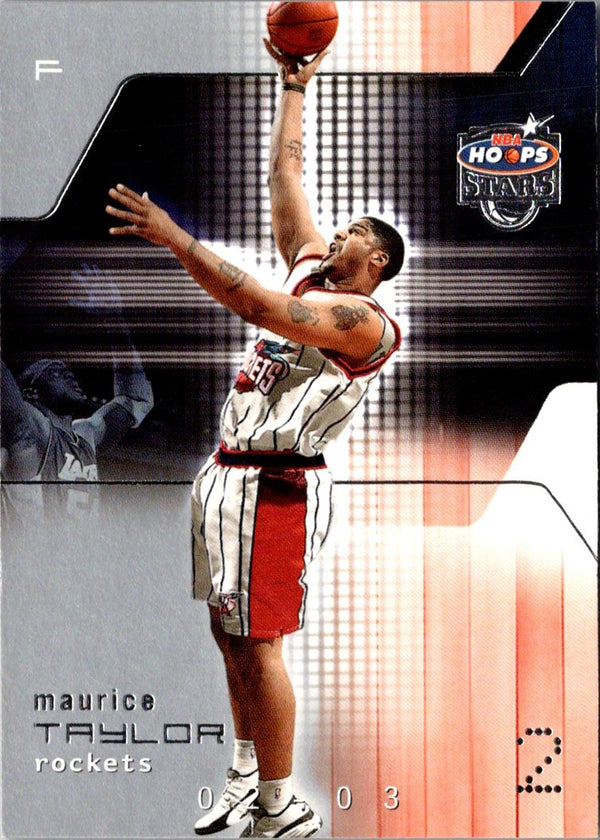 2002 Hoops Stars Maurice Taylor #53