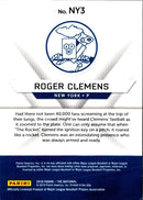2015 Panini Contenders Roger Clemens