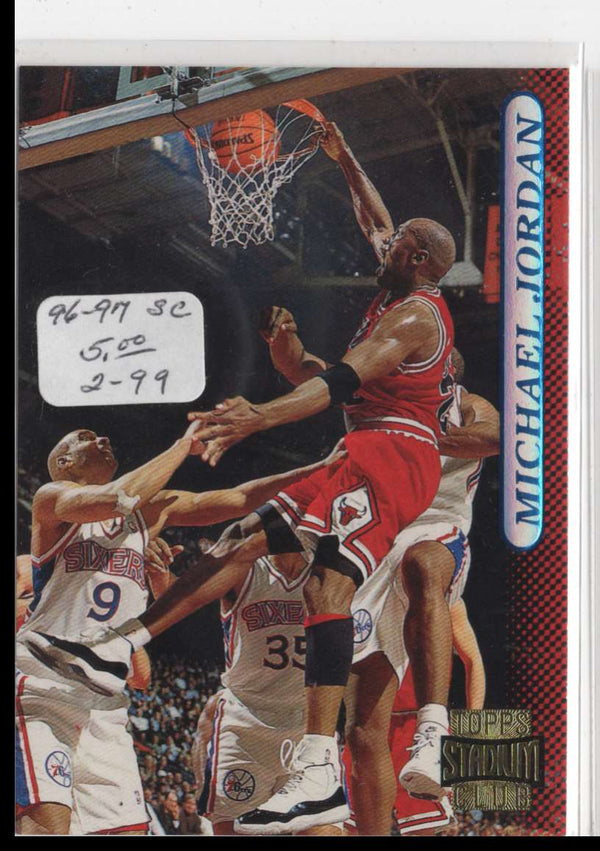 1996 Stadium Club Michael Jordan #101