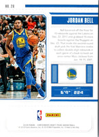 2018 Panini Contenders Draft Picks Blue Foil Jordan Bell #28