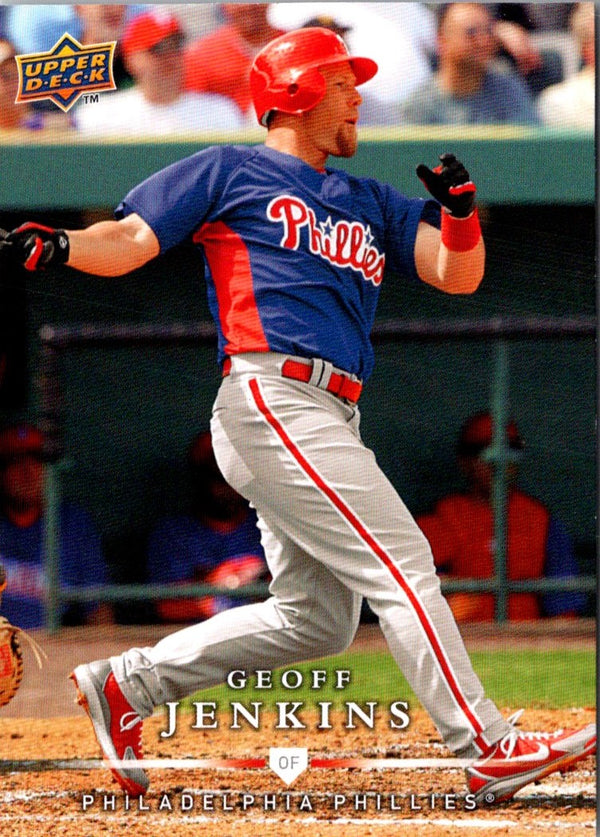 2008 Upper Deck First Edition Geoff Jenkins #441