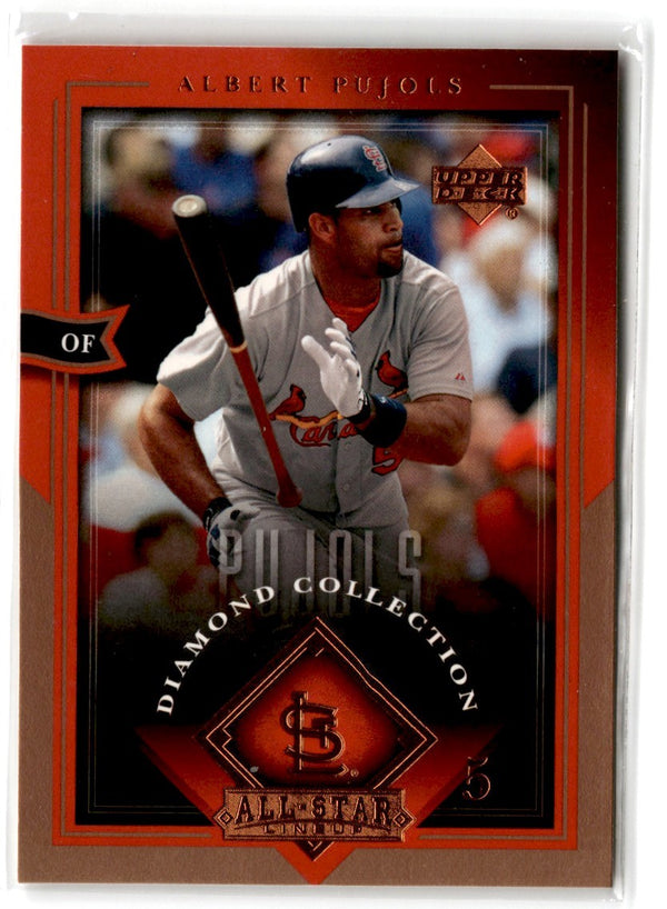 2004 Upper Deck Diamond Collection All-Star Lineup Albert Pujols #79