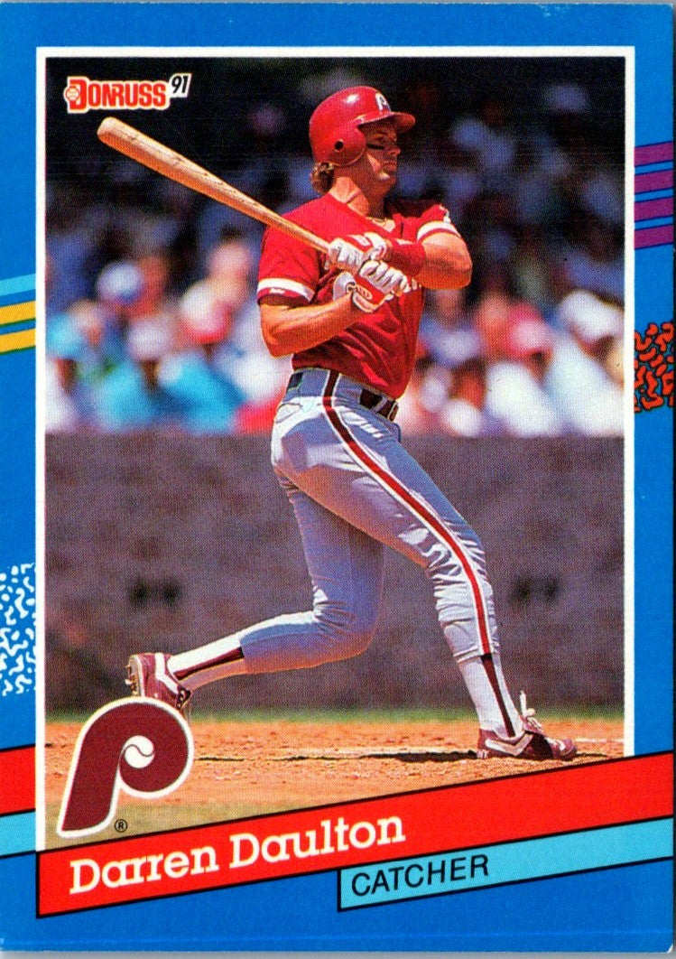 1991 Donruss Darren Daulton