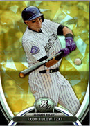 2013 Bowman Platinum Troy Tulowitzki