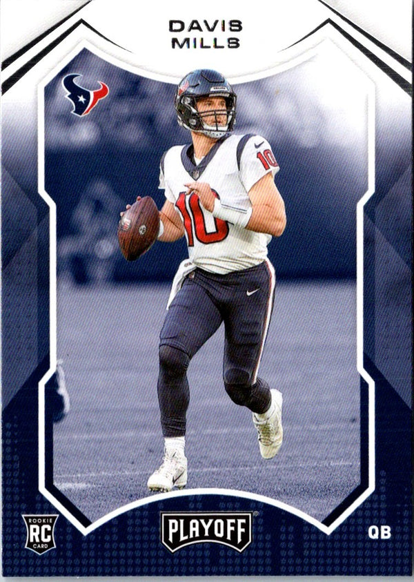 2021 Panini Playoff Davis Mills #223 Rookie