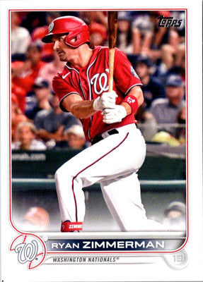2022 Topps Ryan Zimmerman #296