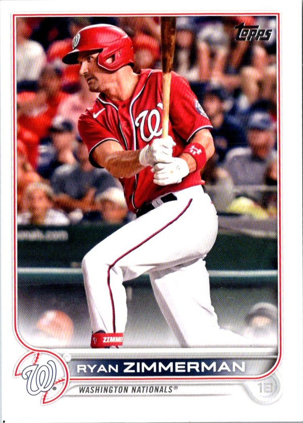 2022 Topps Ryan Zimmerman #296