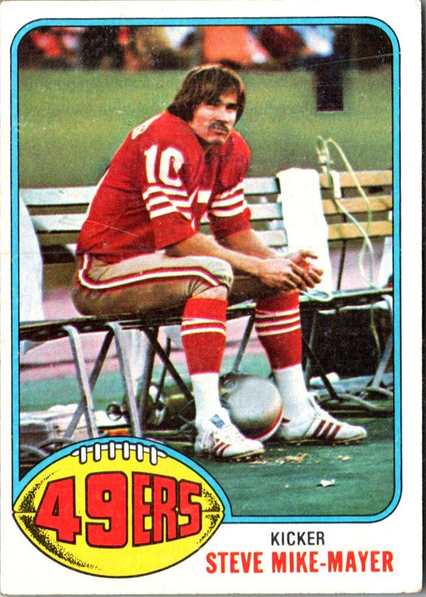 1976 Topps Steve Mike-Mayer #58 Rookie NR-MT