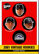 2001 Upper Deck Vintage Giovanni Carrara/Josh Kalinowski/Craig House