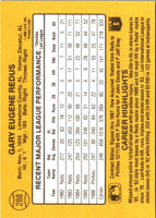 1987 Donruss Gary Redus #288
