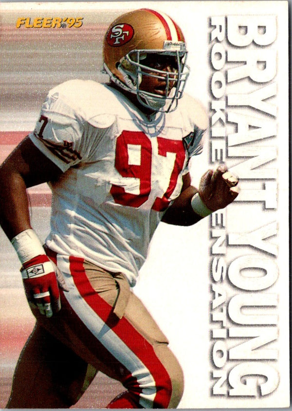 1995 Fleer Rookie Sensations Bryant Young #20