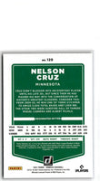 2021 Donruss Holo Blue Nelson Cruz #120