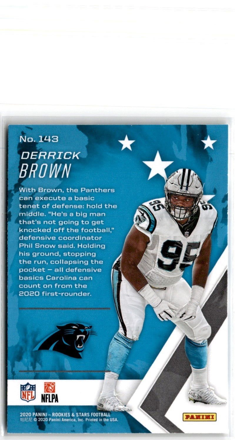 2020 Panini Rookies & Stars Derrick Brown