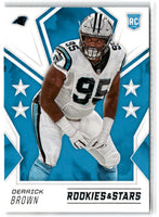 2020 Panini Rookies & Stars Derrick Brown #143 Rookie