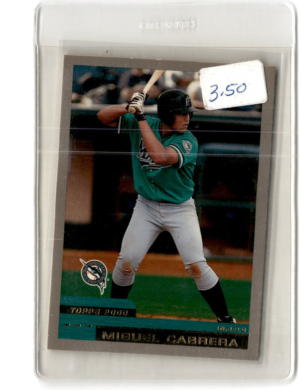 2000 Topps Traded & Rookies Miguel Cabrera #T40 Rookie