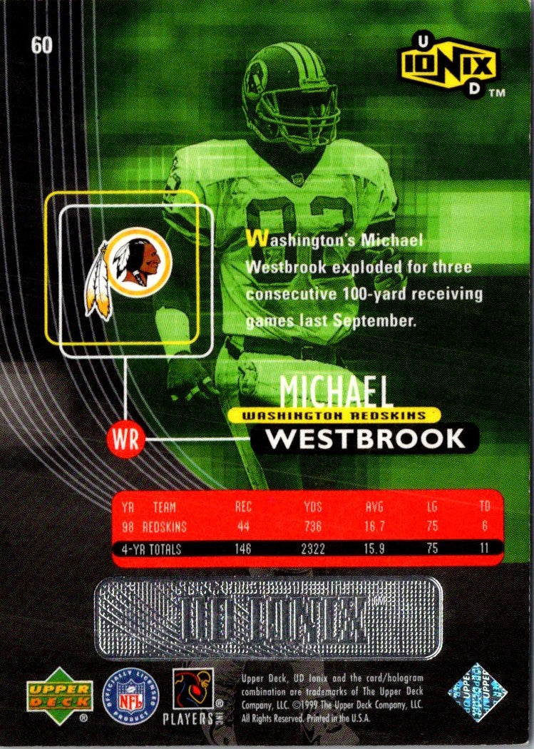 1999 UD Ionix Michael Westbrook