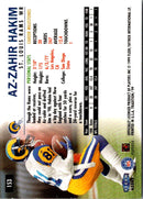 1999 Fleer Tradition Az-Zahir Hakim