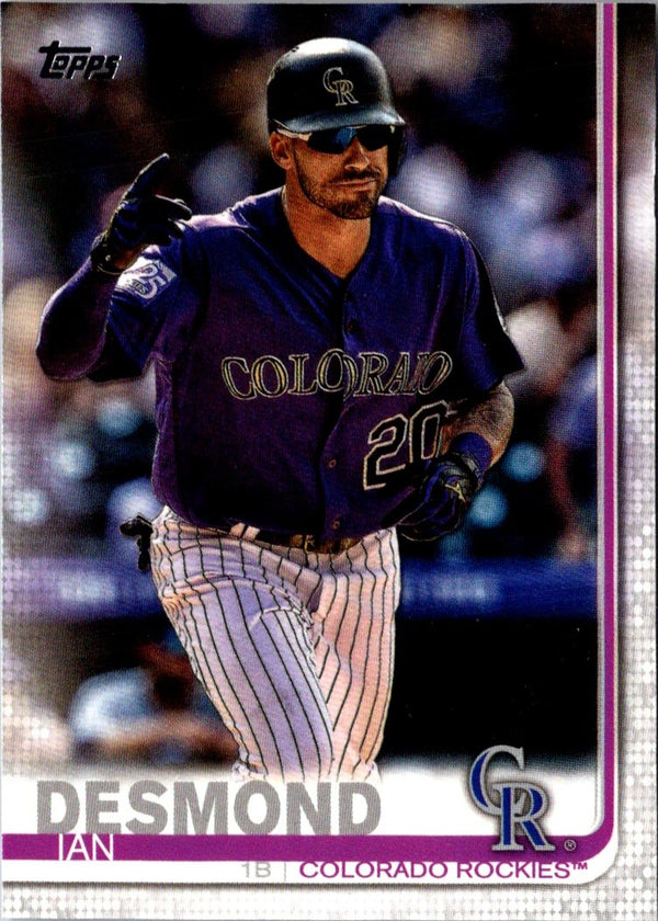 2019 Topps Ian Desmond #494