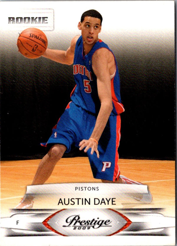 2009 Panini Prestige Austin Daye #215 Rookie