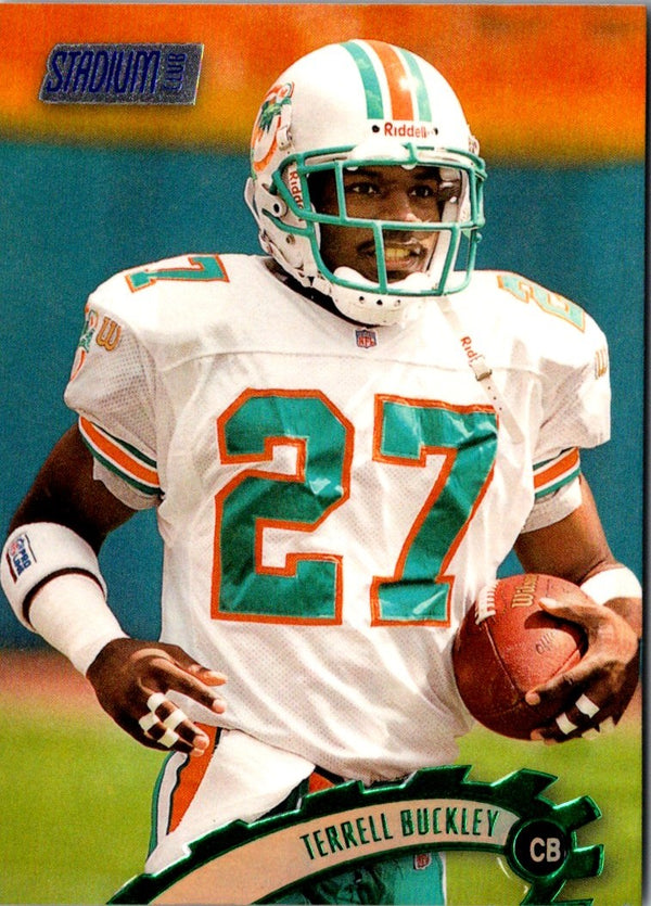 1997 Stadium Club Terrell Buckley #226