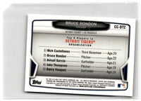 2012 Bowman Chrome Franchise All-Stars Bruce Rondon/Justin Verlander #FAS-VR