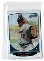 2012 Bowman Chrome Franchise All-Stars Bruce Rondon/Justin Verlander #FAS-VR