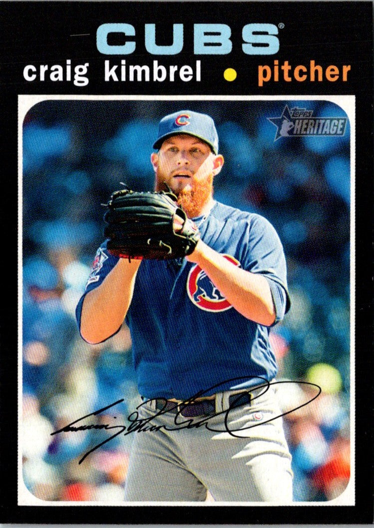 2020 Topps Heritage Craig Kimbrel