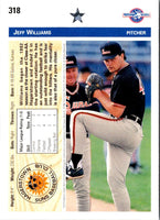 1992 Upper Deck Minors Jeff Williams #318