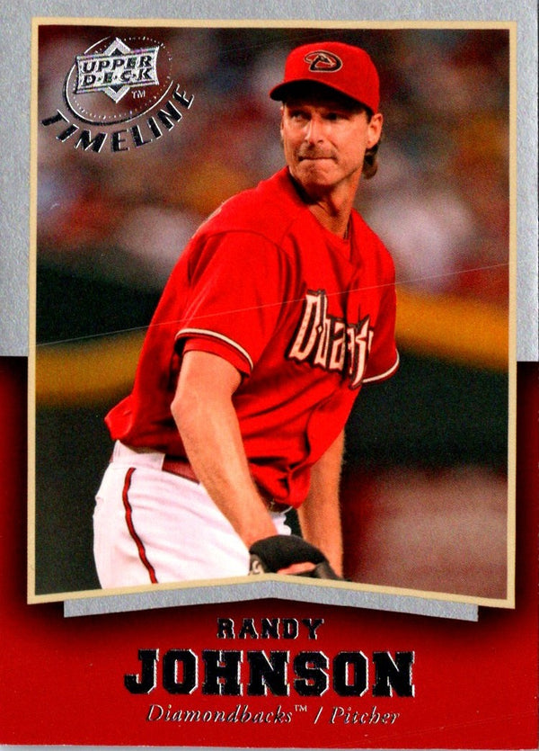 2008 Upper Deck Timeline Randy Johnson #26