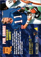 1995 Pinnacle Club Collection Phil Simms #238