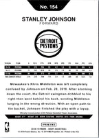 2018 Hoops Red Backs Stanley Johnson #154