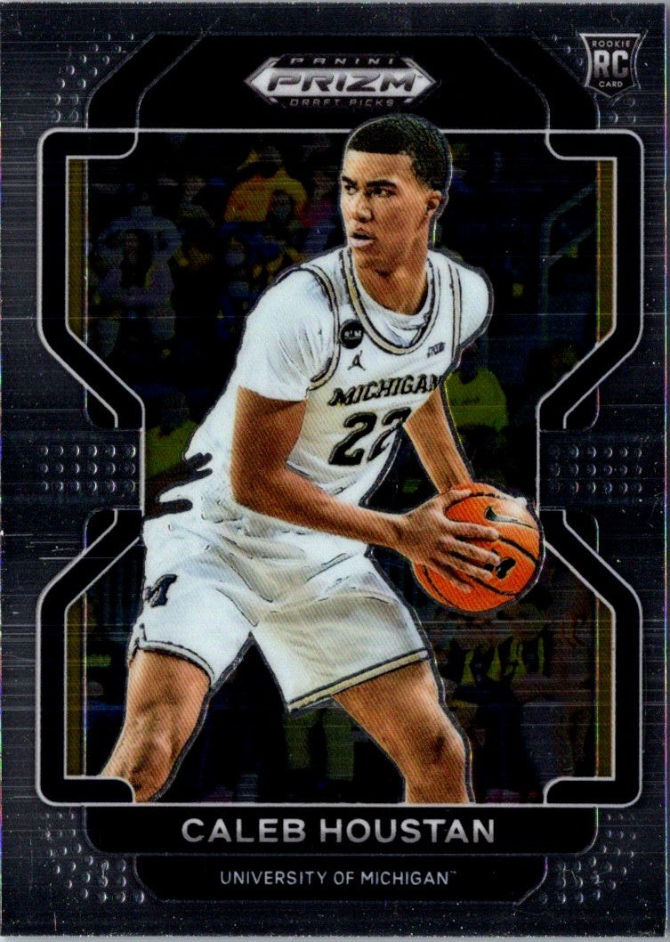 2022 Panini Prizm Draft Picks Blue Caleb Houstan