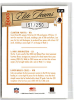 2005 Donruss Elite Teams Gold Clinton Portis/LaVar Arrington/Laveranues Coles #ET-25 151/250